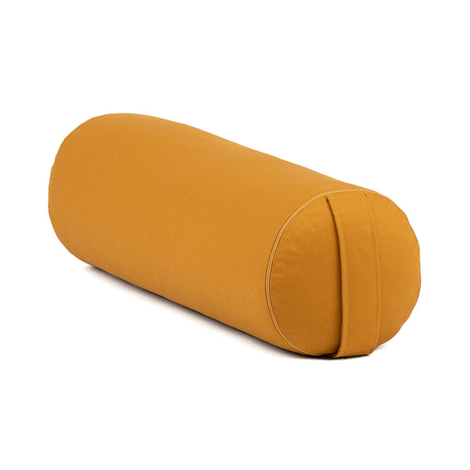 Yoga Bolster Bio Rund ECO mit Kapok - Bio Baumwolle