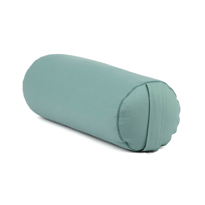 The mini yoga bolster is coming