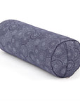 Rundes Yoga Bolster mit Muster