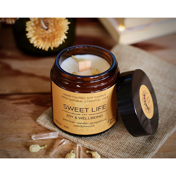 Kerze Sweet Life - Jasmin, Vanille, Grapefruit, Sandelholz