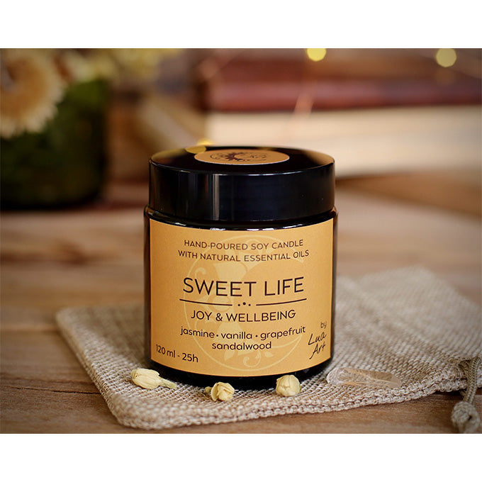 Kerze Sweet Life - Jasmin, Vanille, Grapefruit, Sandelholz