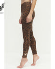 Kismet Ganga Leggings 7/8 - leo brown