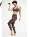Kismet Ganga Leggings 7/8 - leo brown
