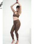 Kismet Ganga Leggings 7/8 - leo brown