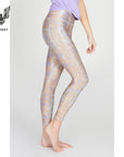 Kismet Lux Leggings - stone sand violet wild