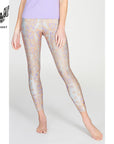 Kismet Lux Leggings - stone sand violet wild