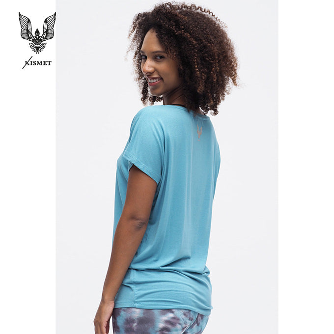 Kismet Manavi Tee - turquoise