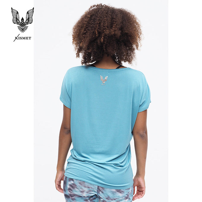 Kismet Manavi Tee - turquoise