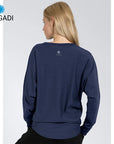 Magadi Yoga Sweater Anna - navy