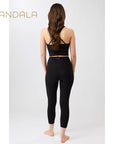 Mandala Best Cropped Legging - black