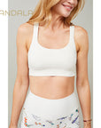 Mandala Extra Support Bra - white