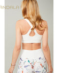 Mandala Extra Support Bra - white