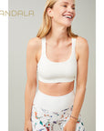 Mandala Extra Support Bra - white