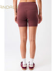 Mandala Biker Shorts Baumwolle GOTS - rosewood