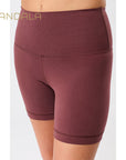 Mandala Biker Shorts Baumwolle GOTS - rosewood