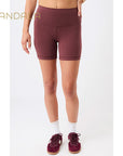 Mandala Biker Shorts Baumwolle GOTS - rosewood