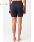 Mandala Biker Shorts - night sky