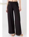 Mandala Cozy Day Pants - black
