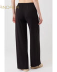 Mandala Cozy Day Pants - black