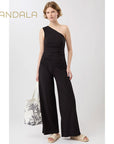 Mandala Cozy Day Pants - black