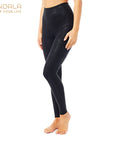Mandala Sparkling Tights Legging - glitter black