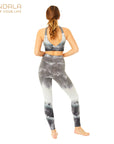 Mandala Tie Dye Legging - grey