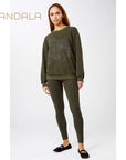 Mandala Peace Sweater Ganesha - jungle