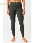 Mandala Limitless Legging - dark olive