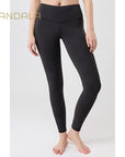 Mandala Monoprinted Tights - monochrome