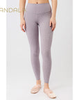 Mandala Monoprinted Tights - tender lilly