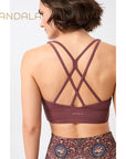 Mandala New Studio Bra - rosewood