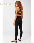 Mandala New Wrap Legging - black