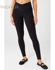 Mandala New Wrap Legging - black