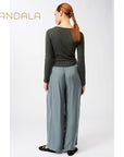 Mandala Nomad Pants - retro green