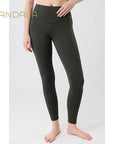 Mandala on point Legging - dark olive