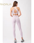 Mandala on point Legging - mauve