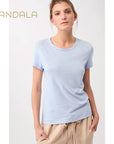 Mandala Rest Recovery Tee - etheral grow
