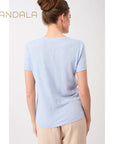 Mandala Rest Recovery Tee - etheral grow