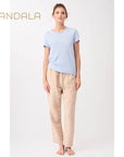 Mandala Rest Recovery Tee - etheral grow
