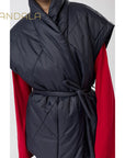 Mandala Snuggle Up Vest - night sky