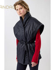 Mandala Snuggle Up Vest - night sky
