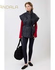 Mandala Snuggle Up Vest - night sky