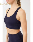 Mandala Sports Bra - night sky