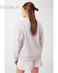 Mandala Peace Sweater - magnolia