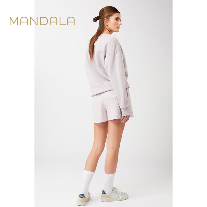 Mandala Peace Sweater - magnolia