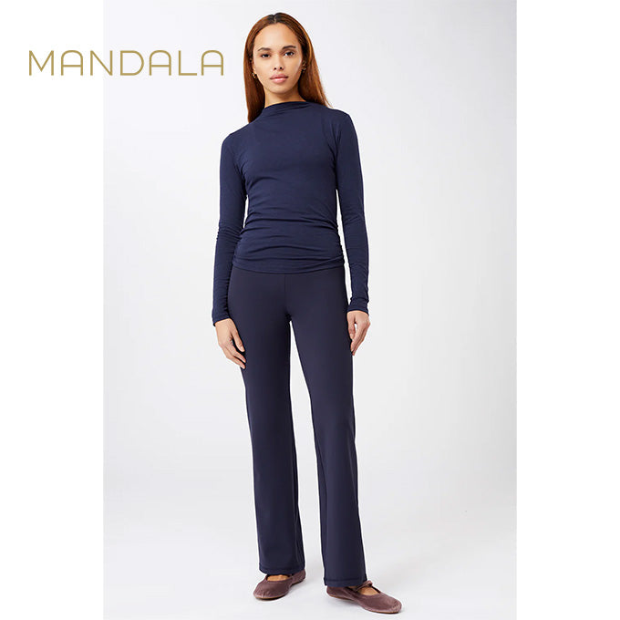 Mandala Turtle Longsleeve - night sky