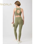 Mandala Best Loved Legging - mossy bark