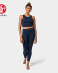 Manduka Dhara Legging - midnight heather