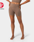 Manduka Dhara Shorts - Lions Mane Heather