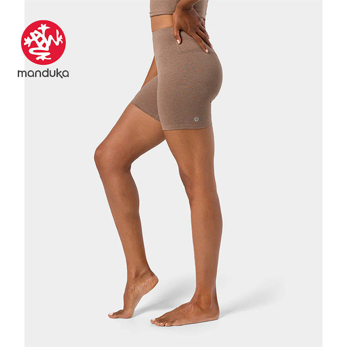 Manduka Dhara Shorts - Lions Mane Heather – little yoga store